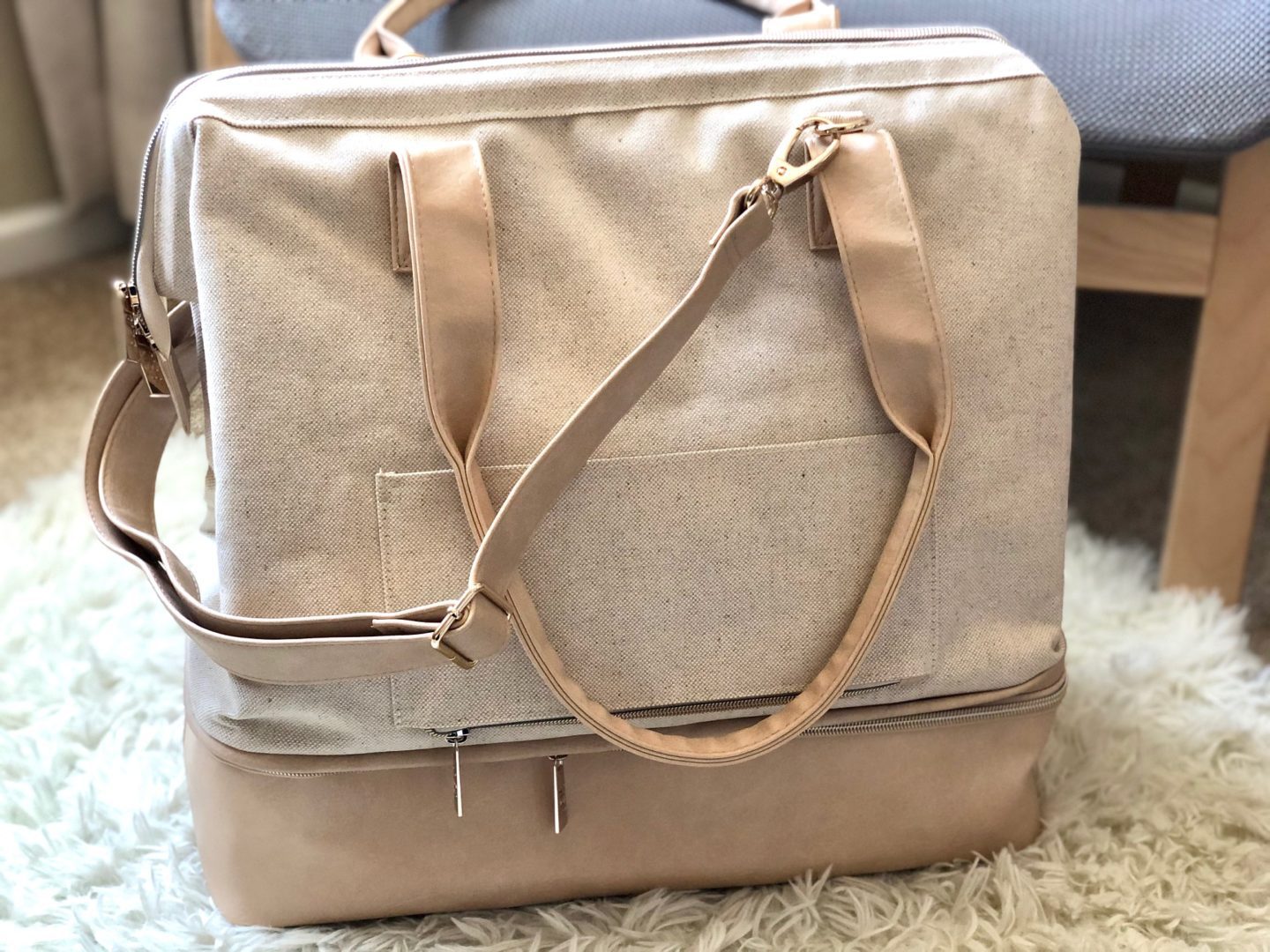 the mini weekender travel bag