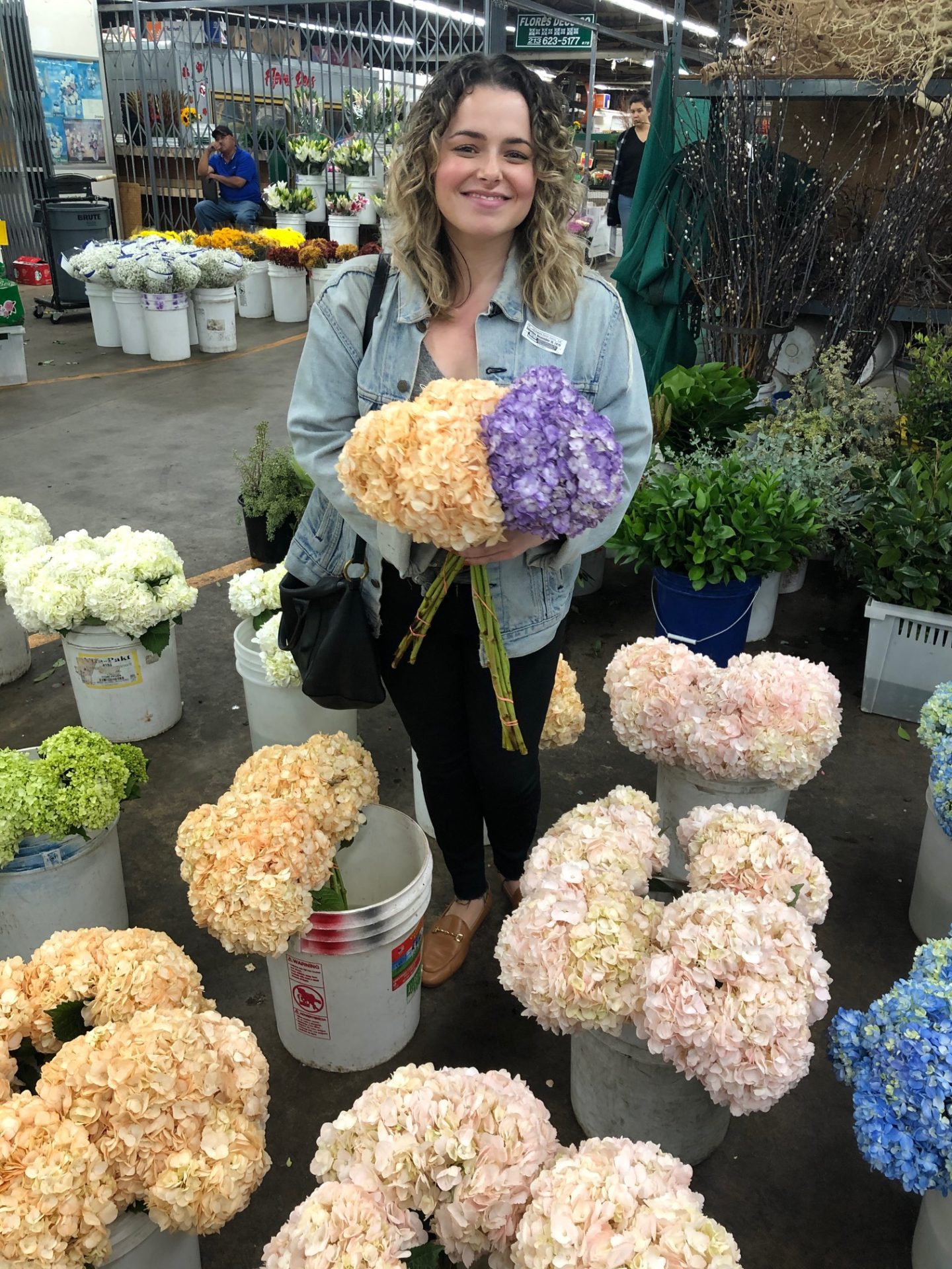 Grace at Los Angeles Flower Market