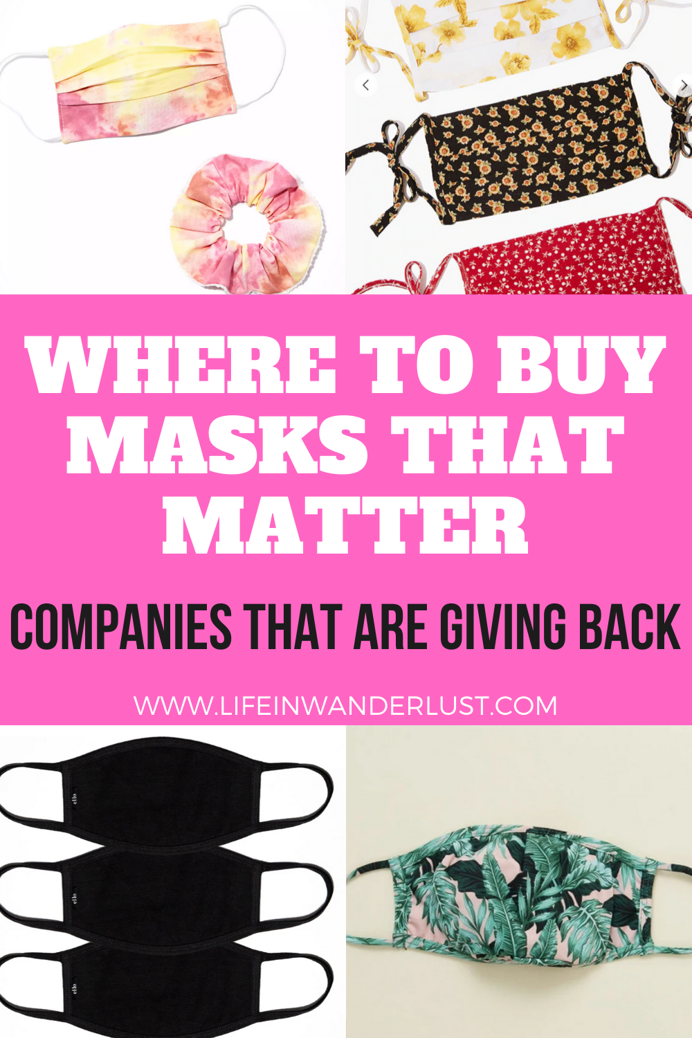 Where To Buy Masks Pinterest Image