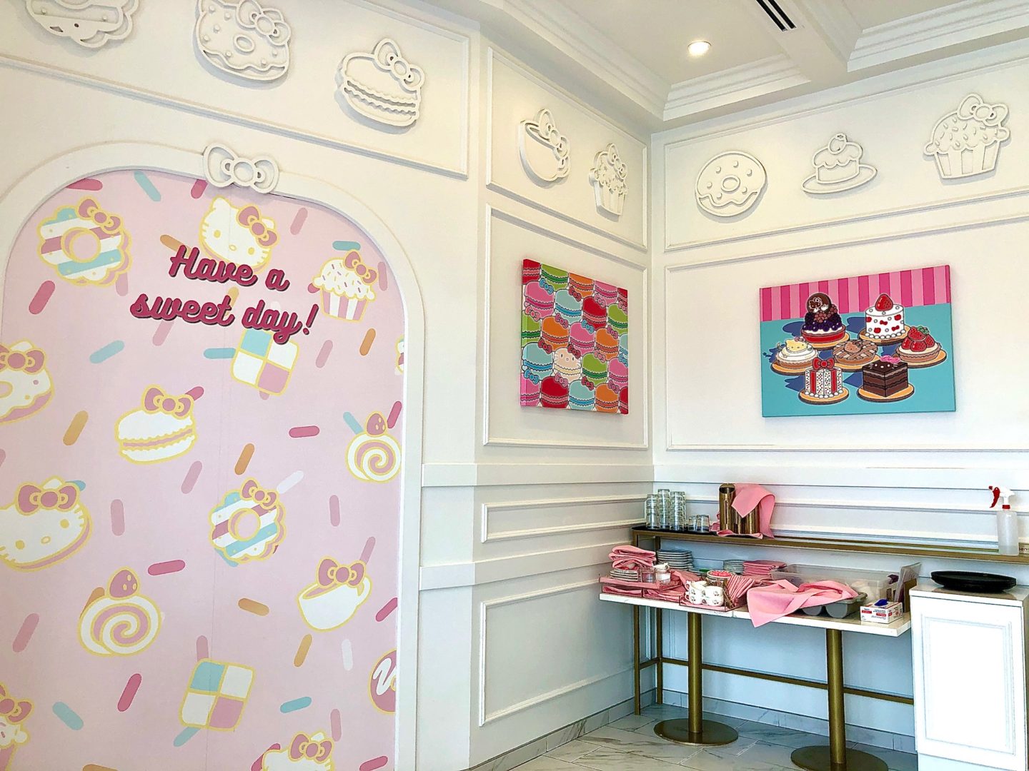 Hello Kitty Cafe Interior