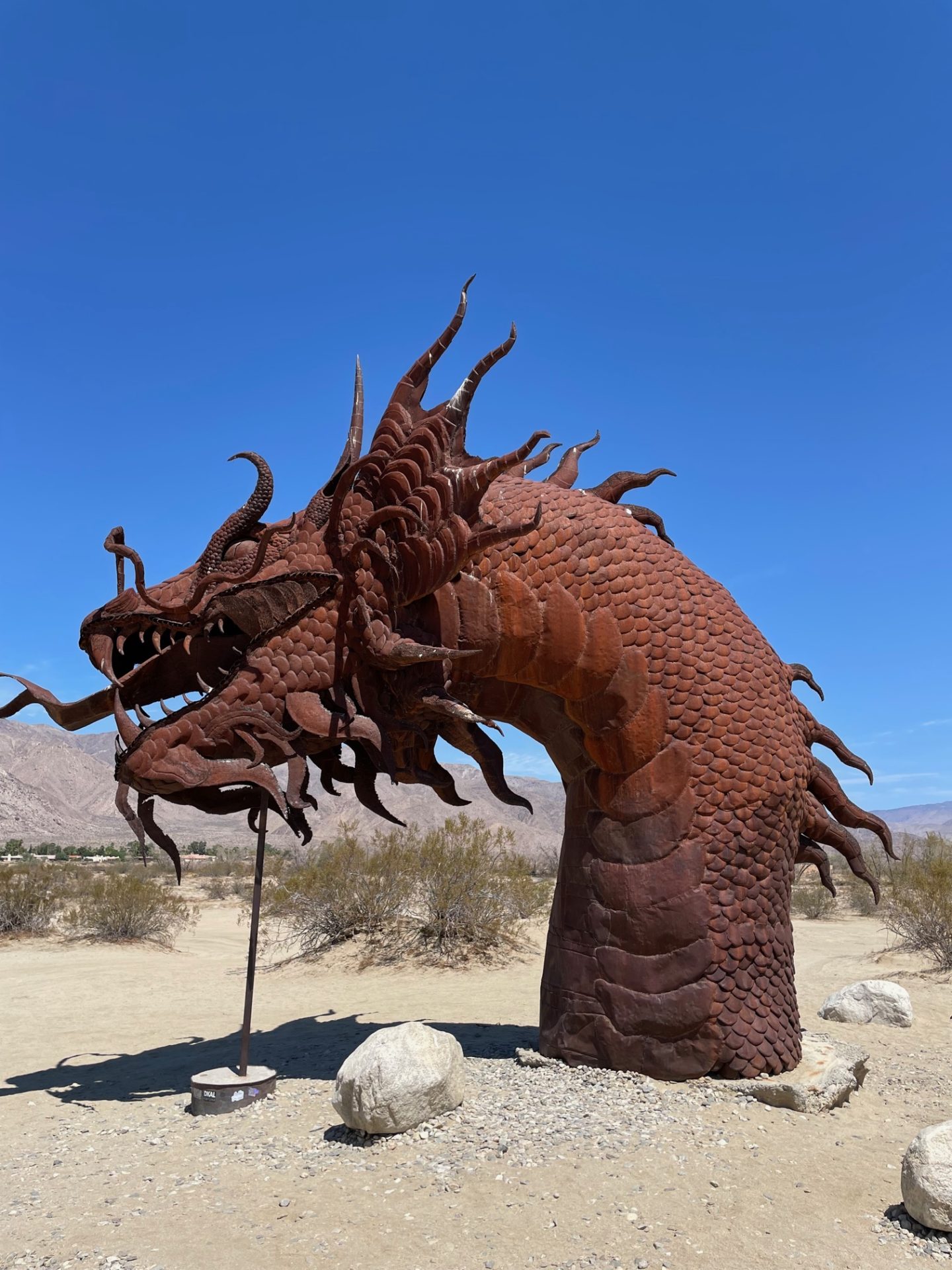 Metal Sculptures Borrego Springs