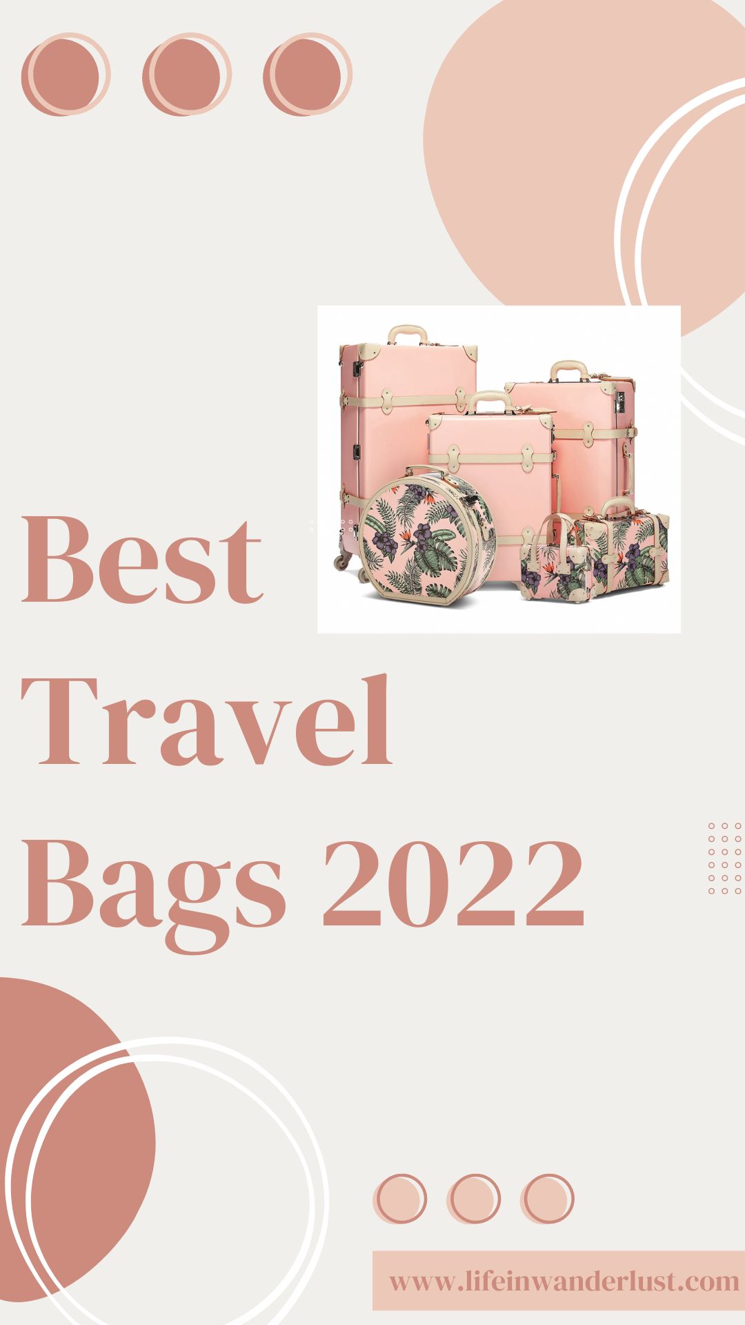 Best Travel Bags Pinterest Image