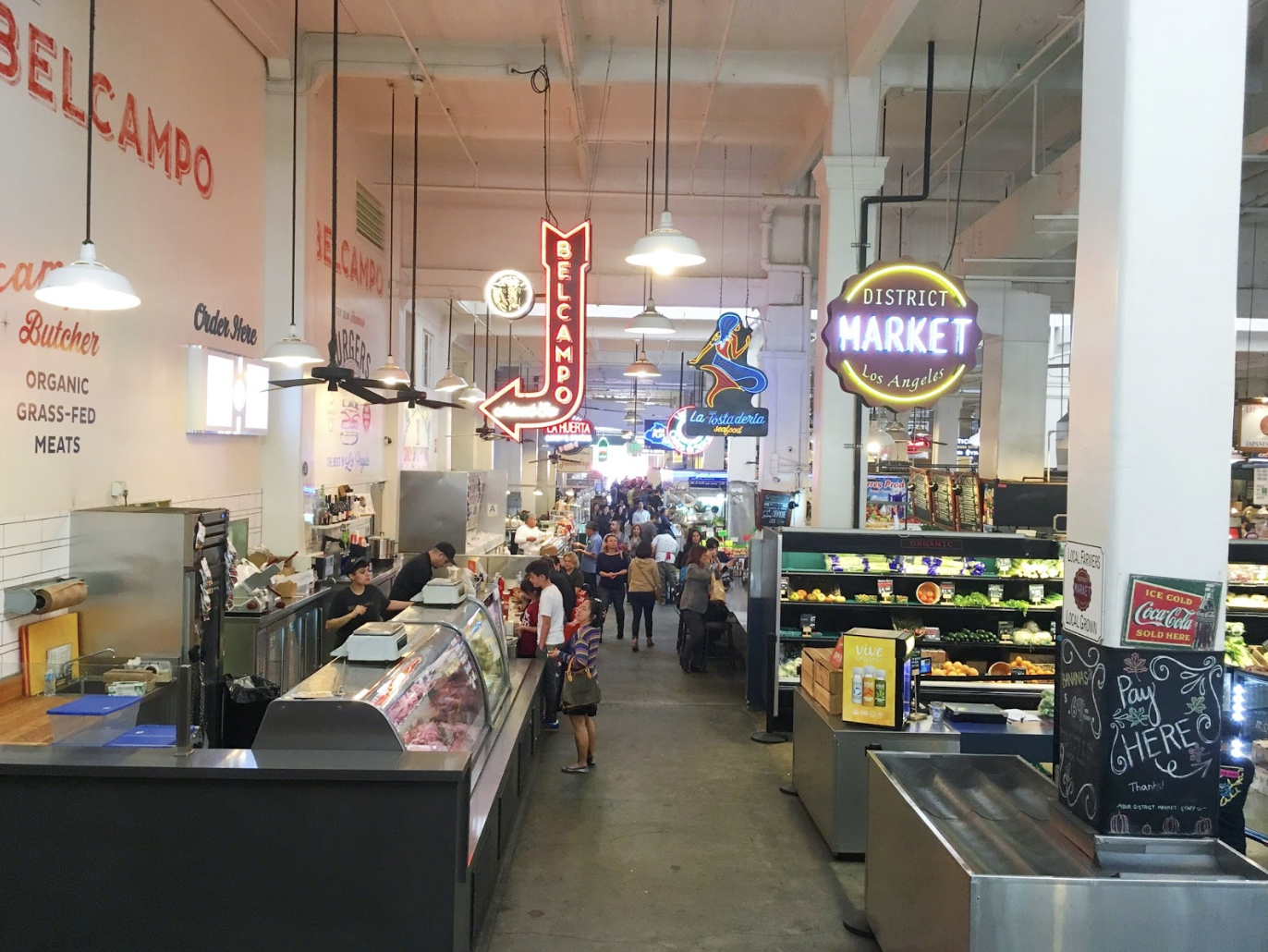 Grand Central Market Downtown Los Angeles