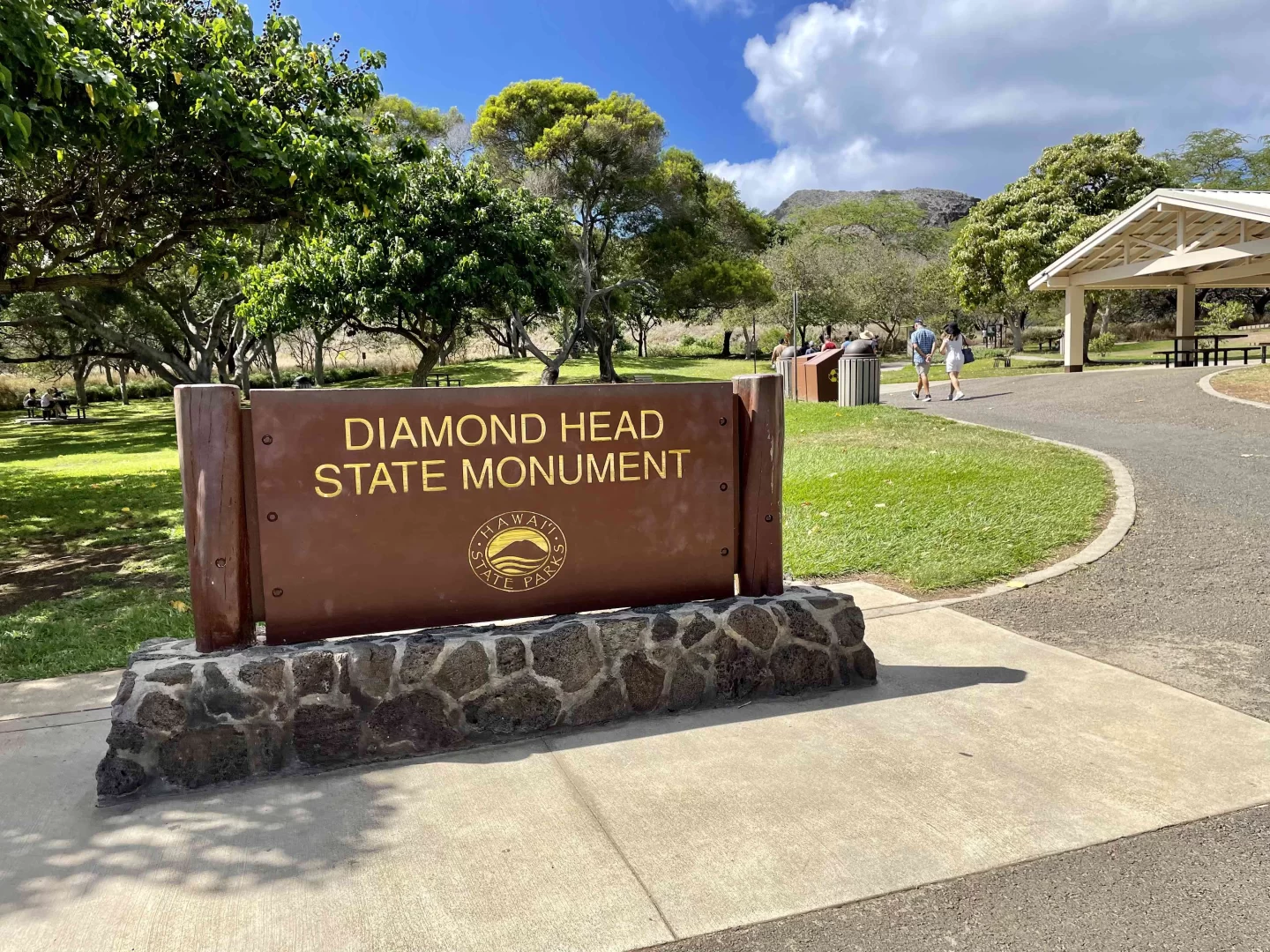 Diamond Head State Monument Entrance