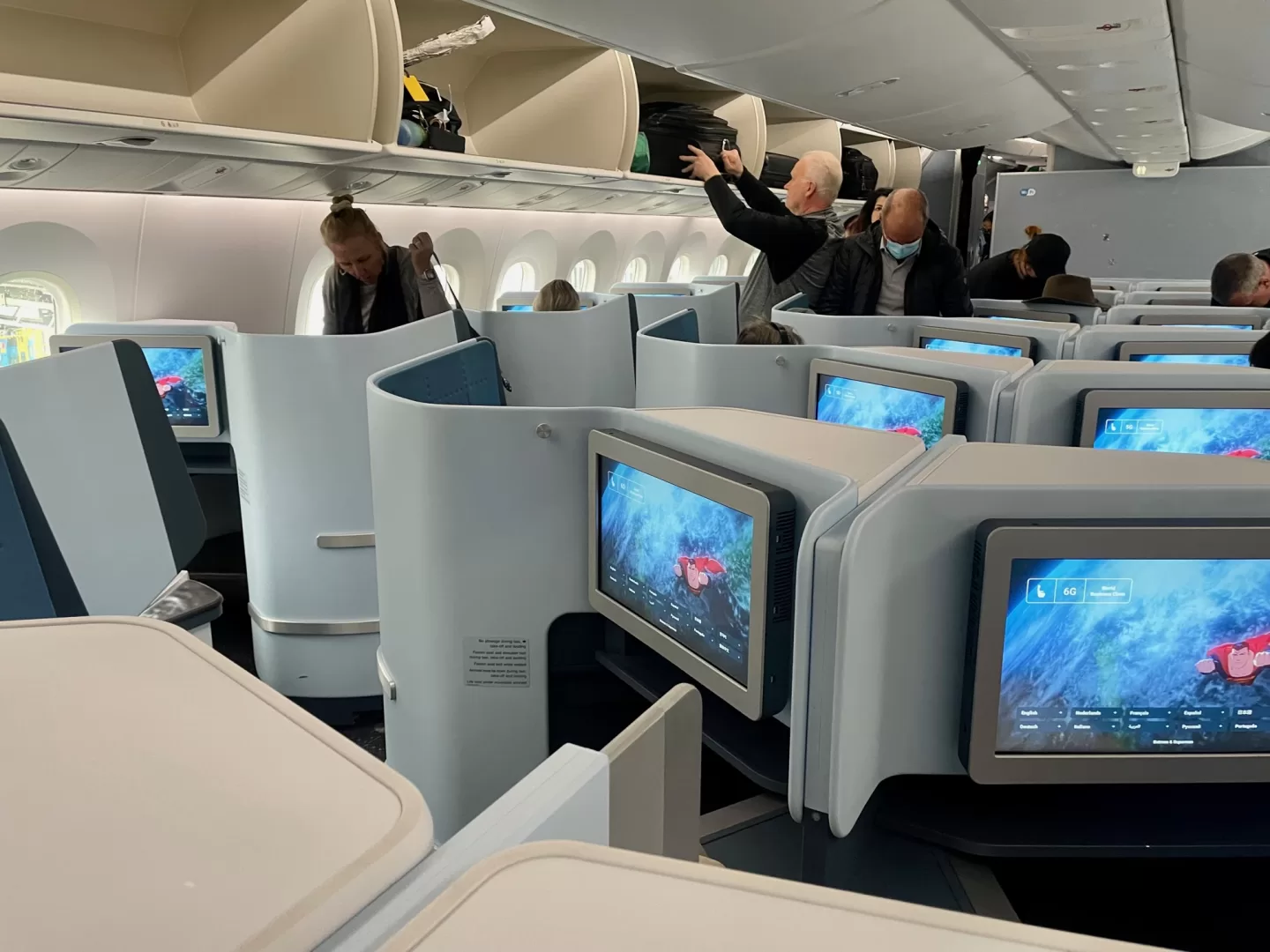 KLM Business Class Review