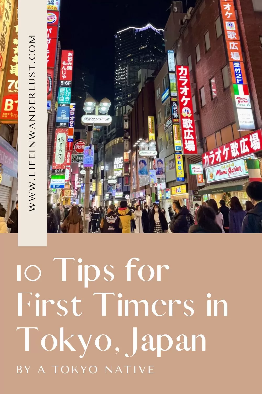 Tokyo First Time Tips